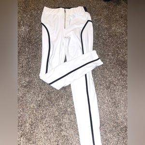 White leggings